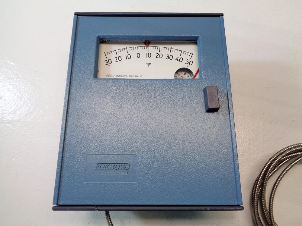 Foxboro Pneumatic Indicating Temperature Controller 43AP-PA52N/TA-1A